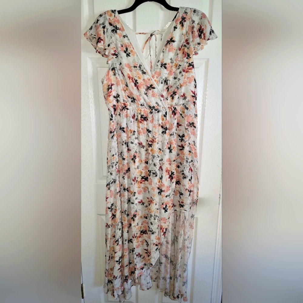 Torrid Split Romper Dress